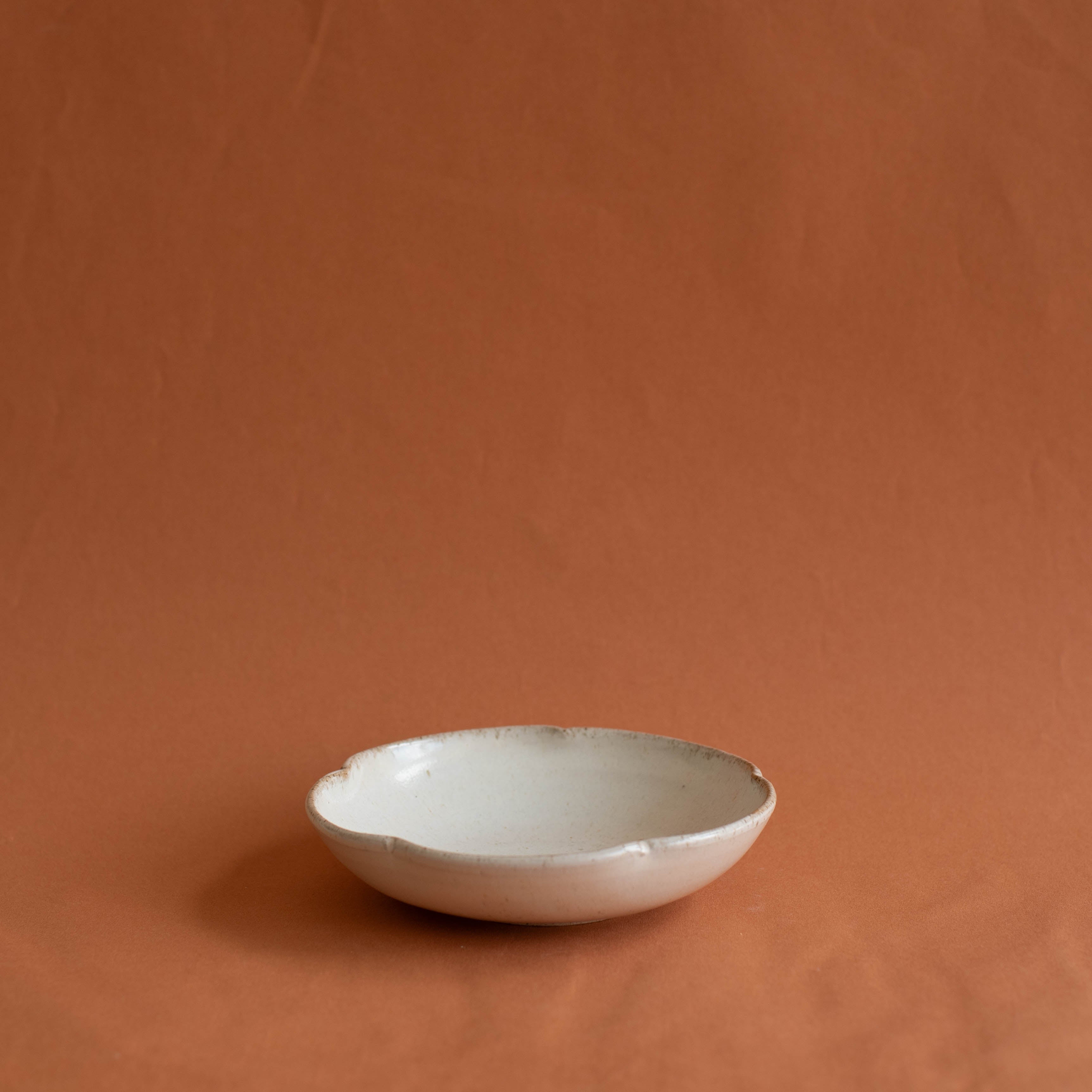 small flower plate